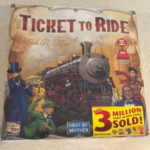 Ticket to Ride BOARDGAME. Mint condition!